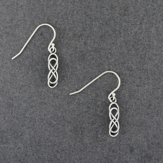 Sterling Silver Celtic Dangle Earrings