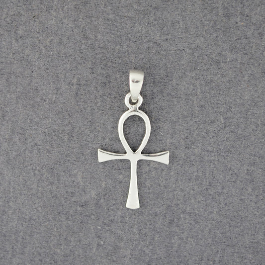 Sterling Silver Small Ank Pendant