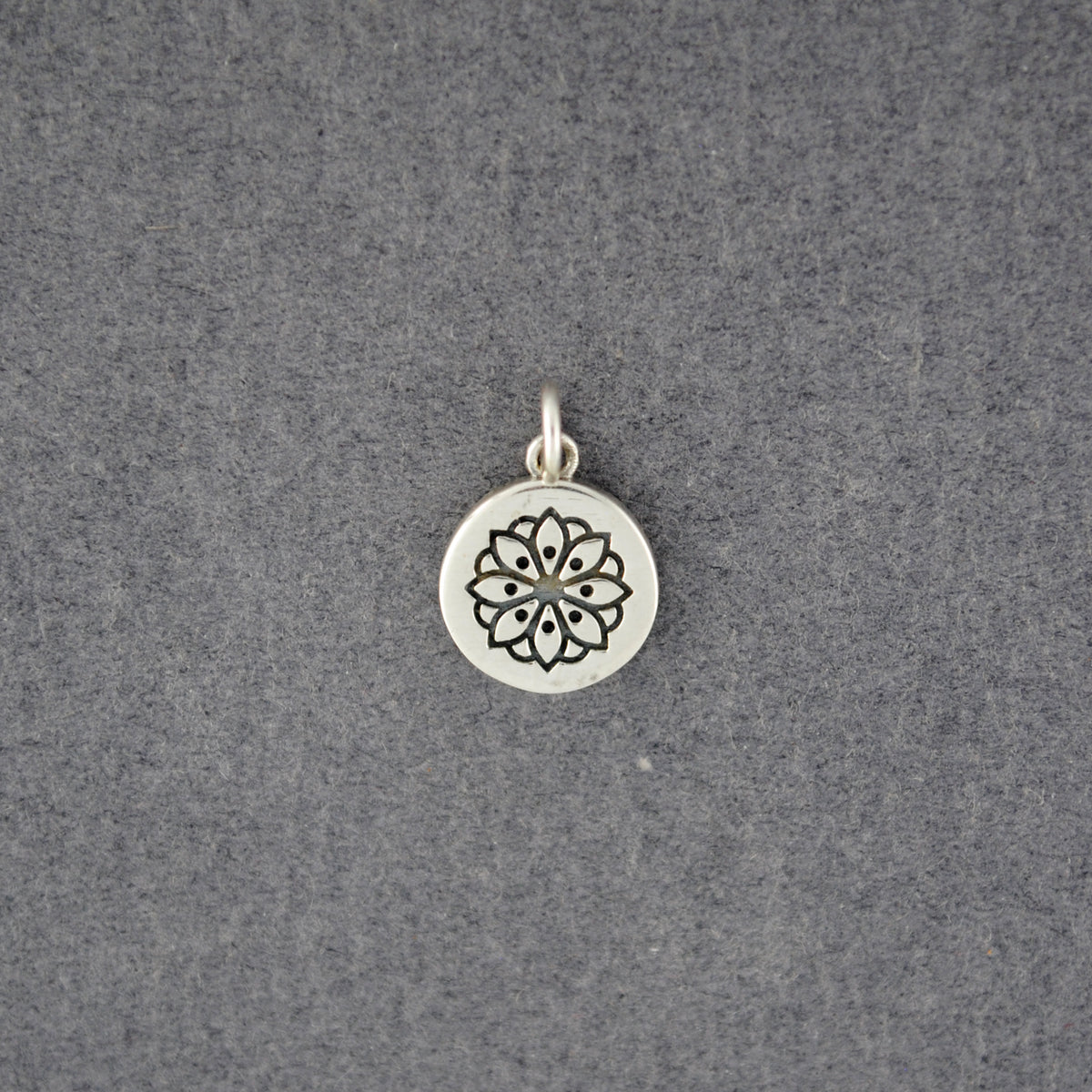 Sterling Silver Flower Charm