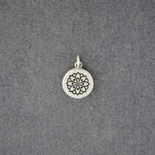 Sterling Silver Flower Charm