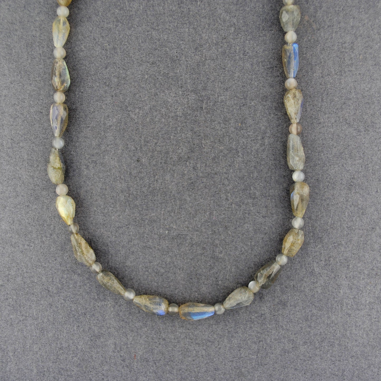 Sterling Silver Labradorite Necklace