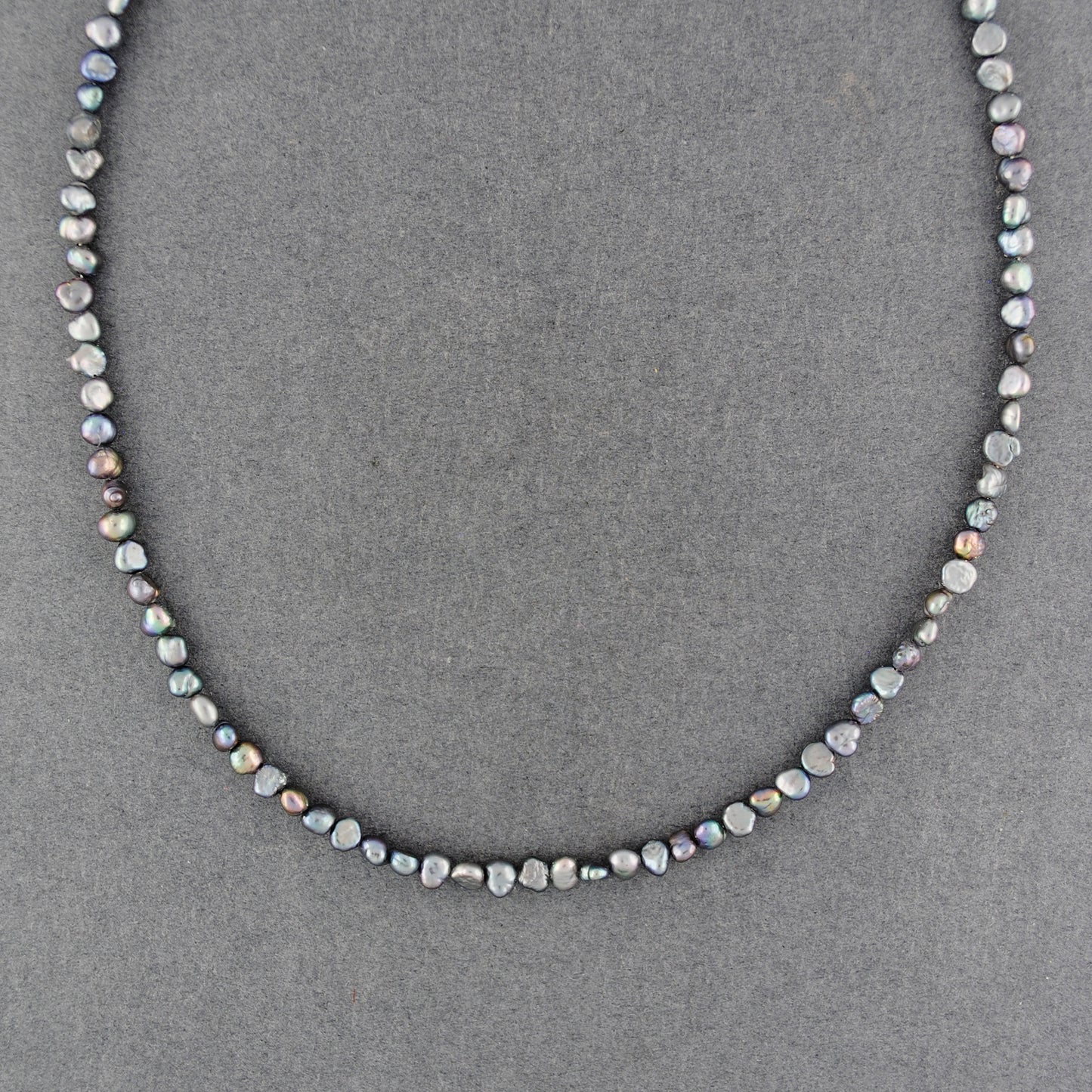 Sterling Silver Peacock Pearl Necklace