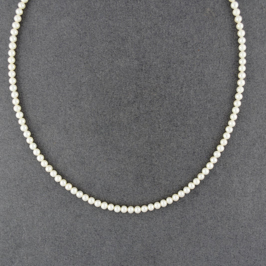 14K Gold Filled White Freshwater Pearl Necklace