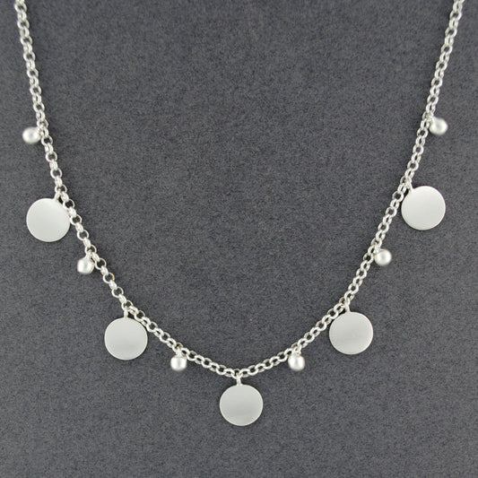 Dots and Discs Necklace