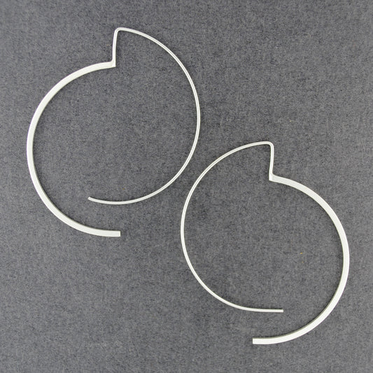 Swoop Open Hoop Earrings