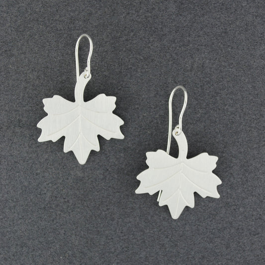 Large Maple Leaf Earrings