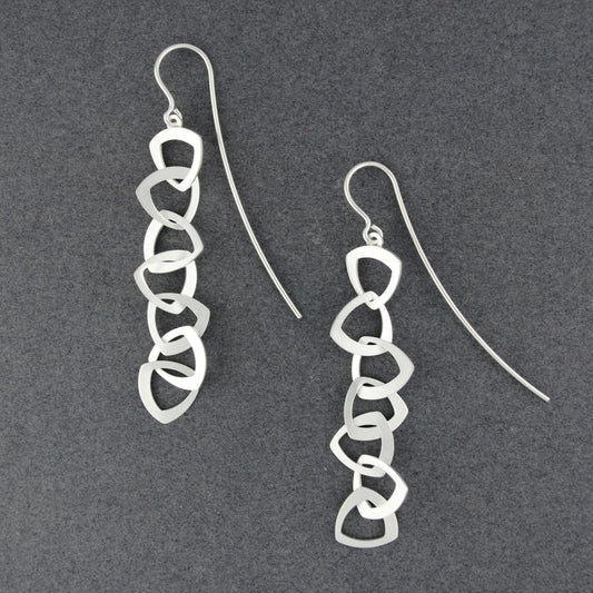 Cascading Triangle Earrings