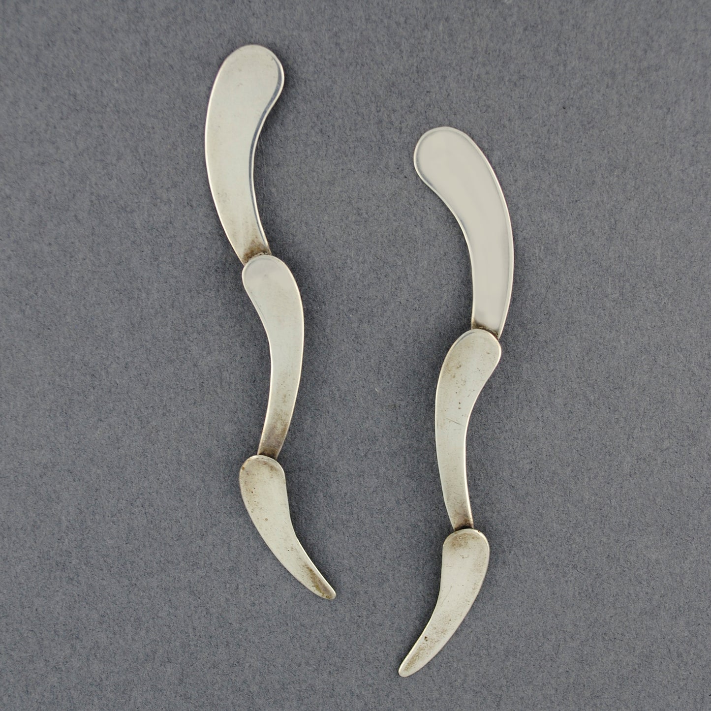 Sterling Cascading Teardrop Earrings