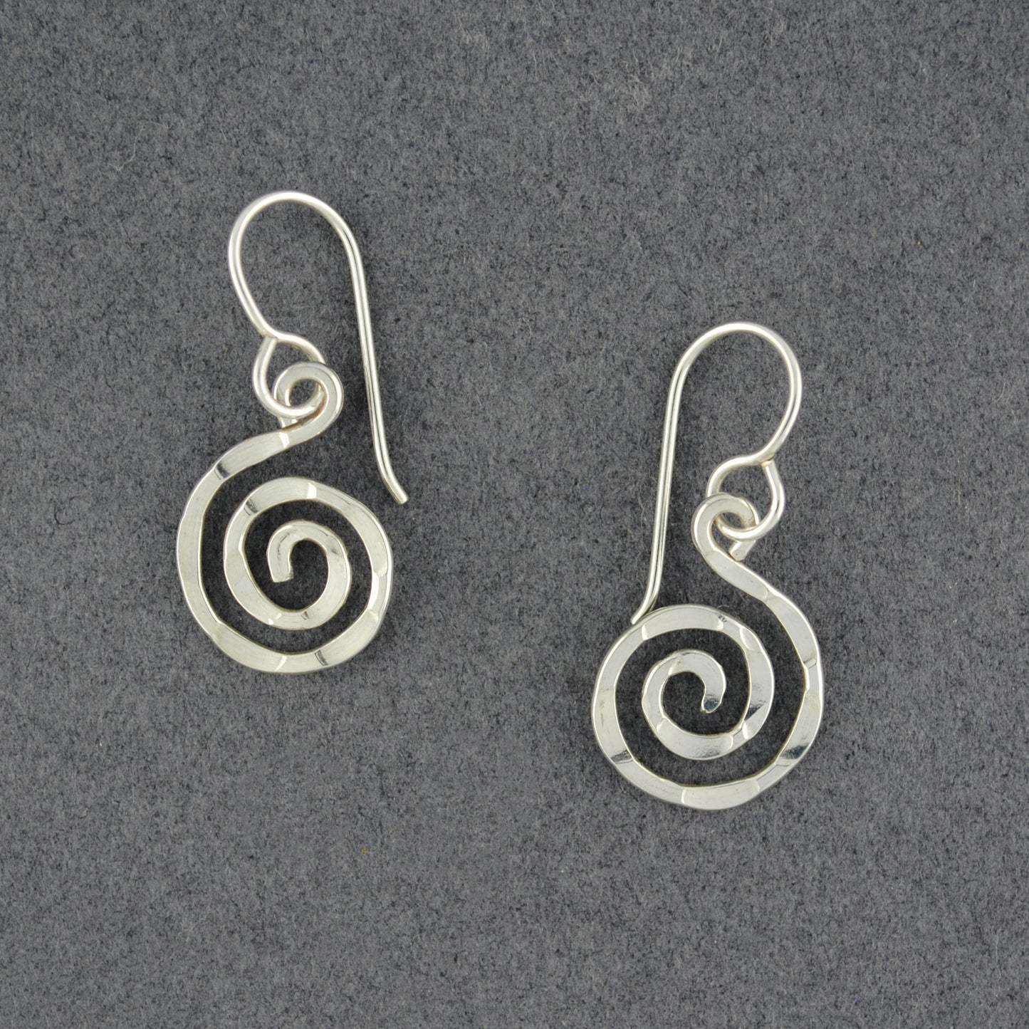 Sterling Silver Mini Sprial Earrings