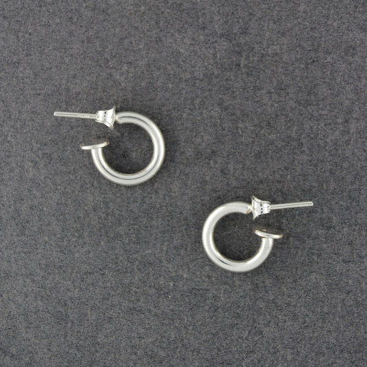 Sterling Silver Classic Mini Hoop Earrings
