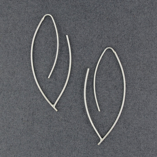 Sterling Silver Open Loop Earrings