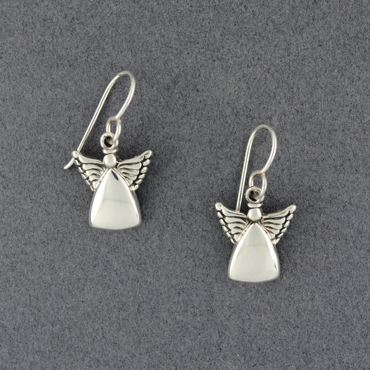 Sterling Silver Angel Earrings