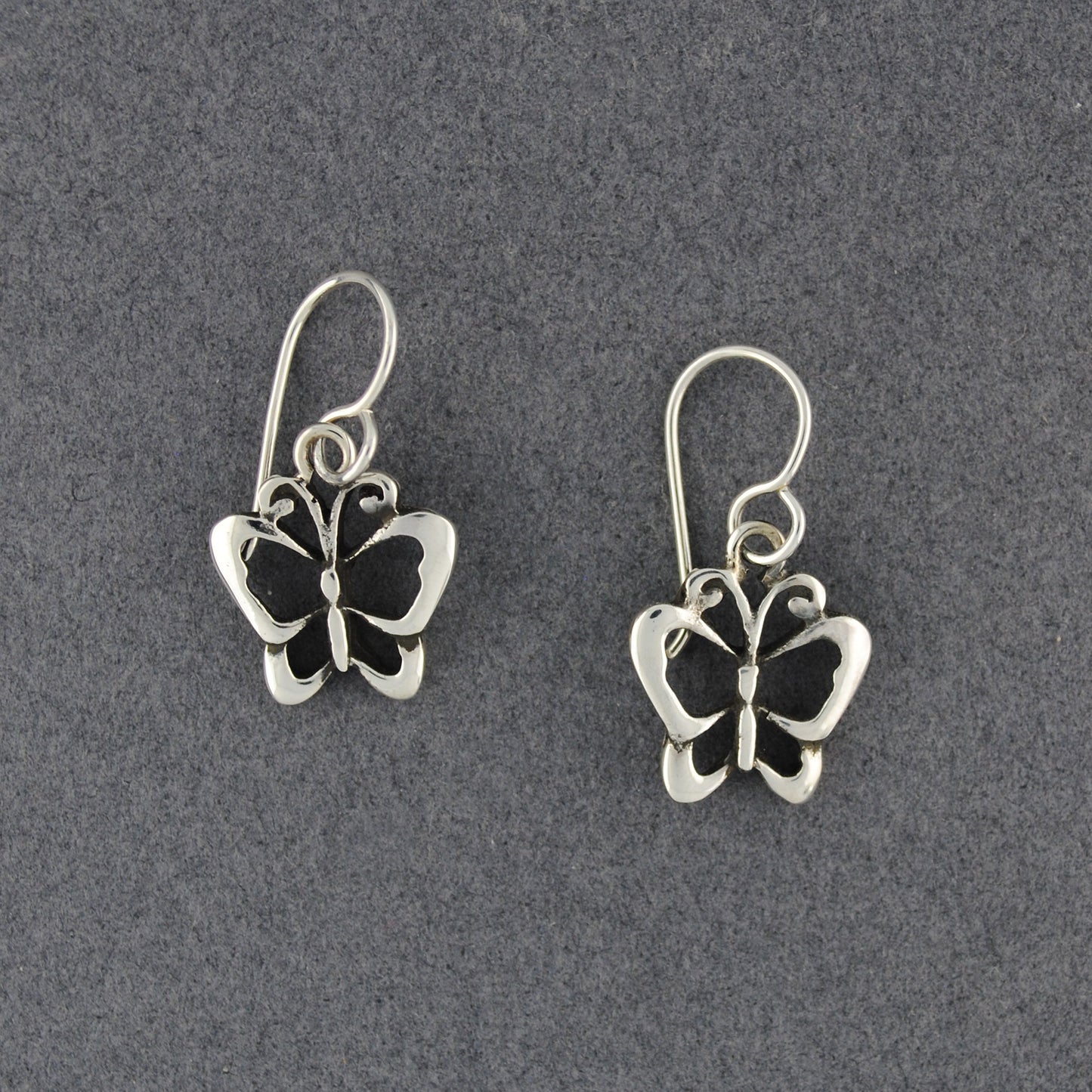 Sterling Silver Butterfly Earring