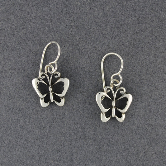 Sterling Silver Butterfly Earring