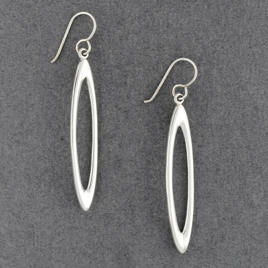 Long Open Drop Earrings