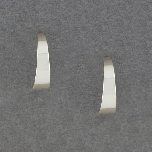 Sterling Silver Seamless Hoop Earrings