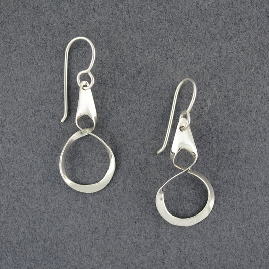 Sterling Silver Small Twist Earring