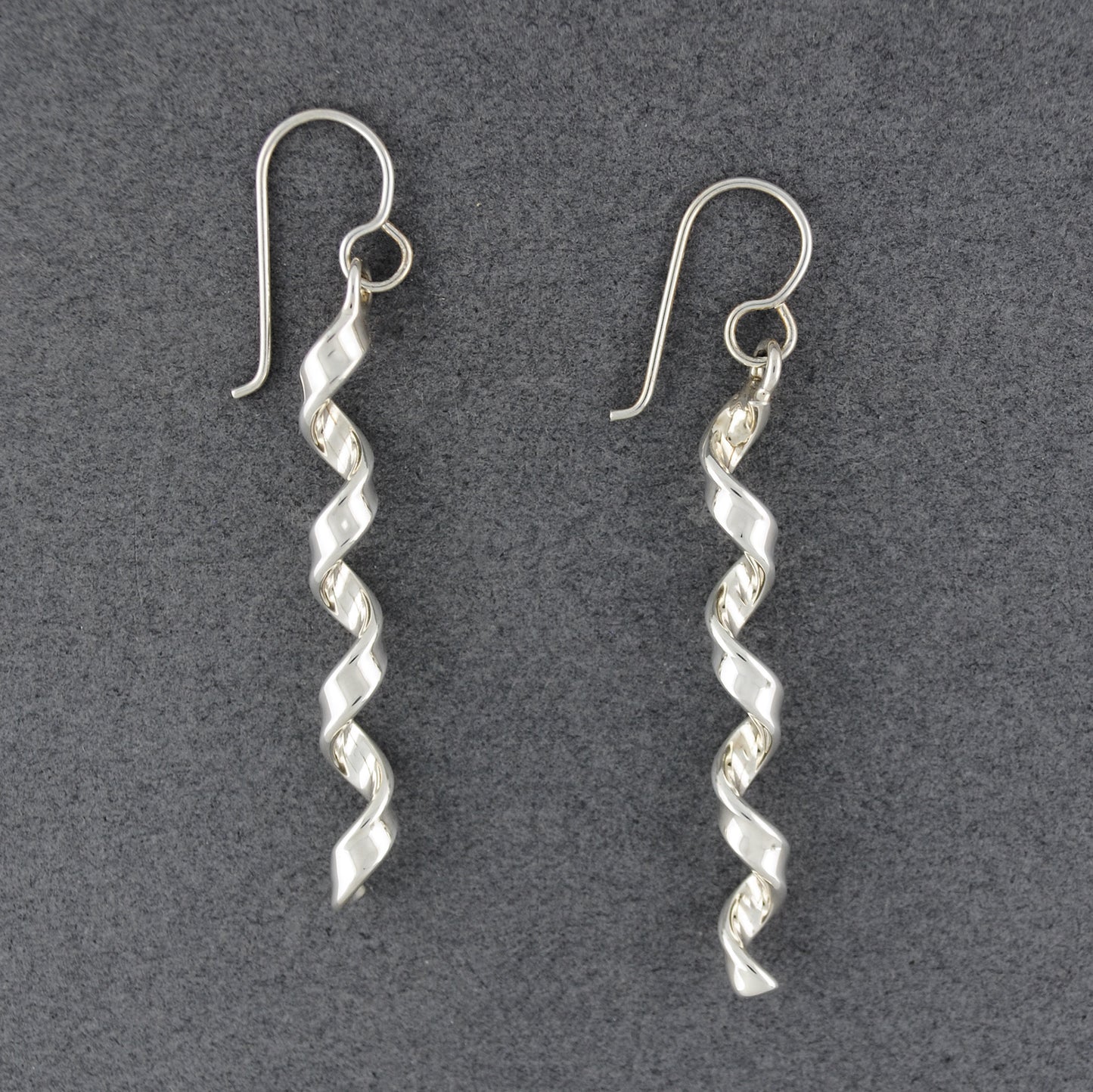 Sterling Silver Twisted Earring