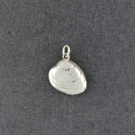 Sterling Silver Quahog Charm