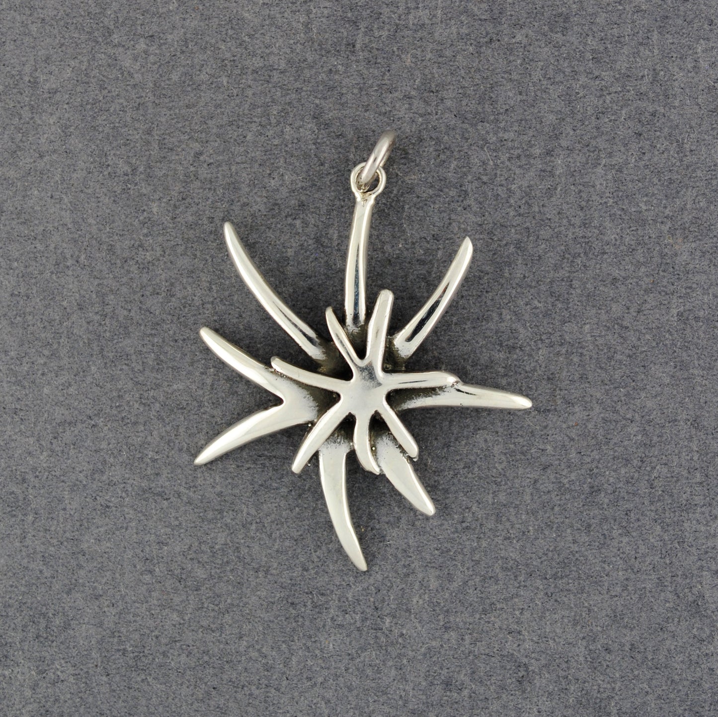 Sterling Silver Starburst Pendant