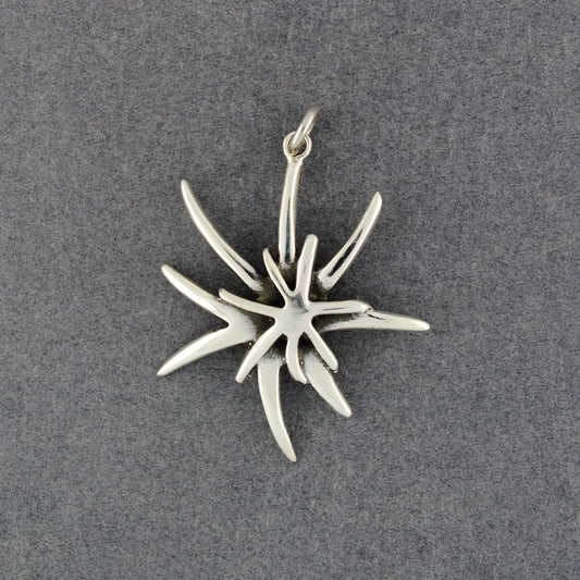 Sterling Silver Starburst Pendant