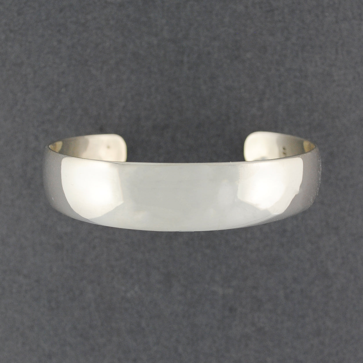 Sterling Silver Classic Rounded Cuff Bracelet