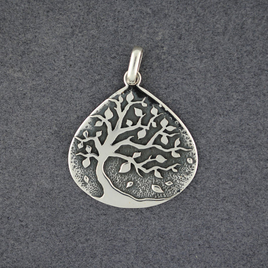 Teardrop Tree Pendant