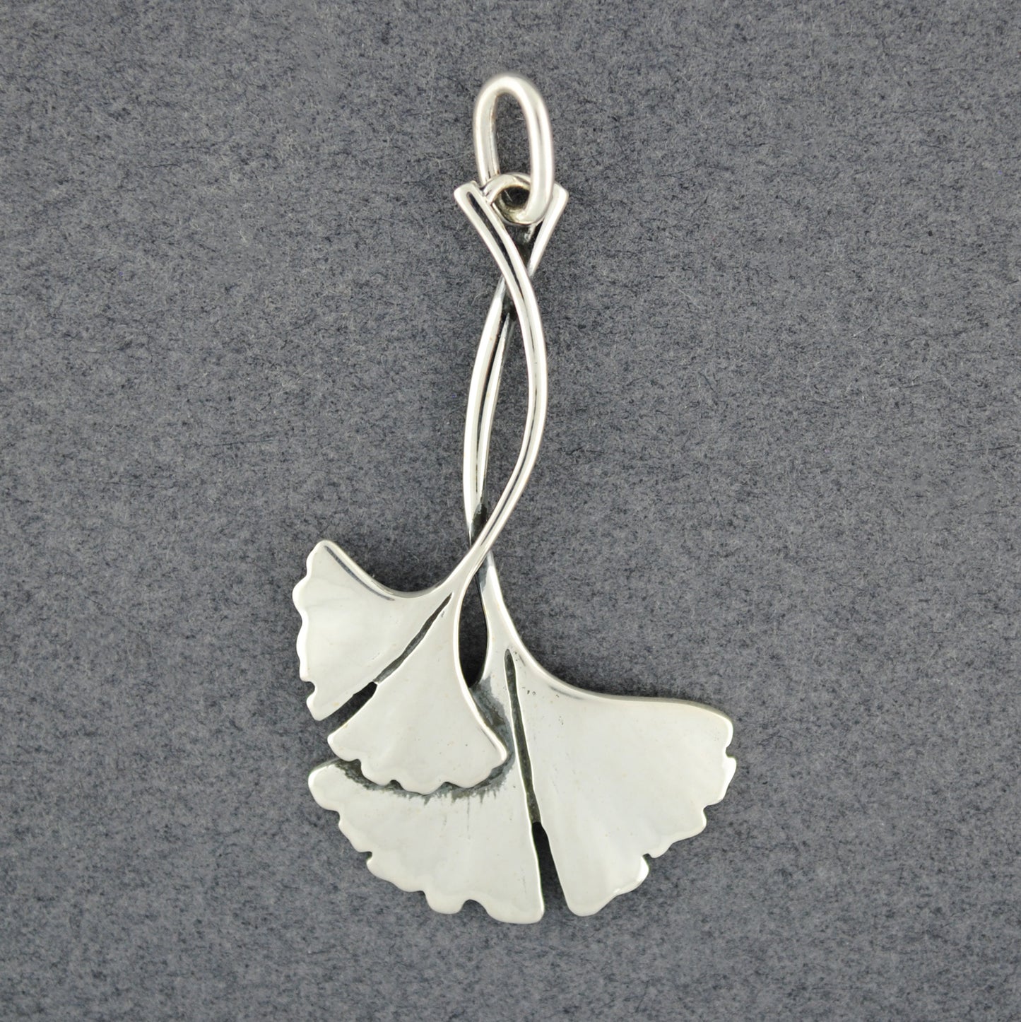 Ginkgo Leaf Pendant