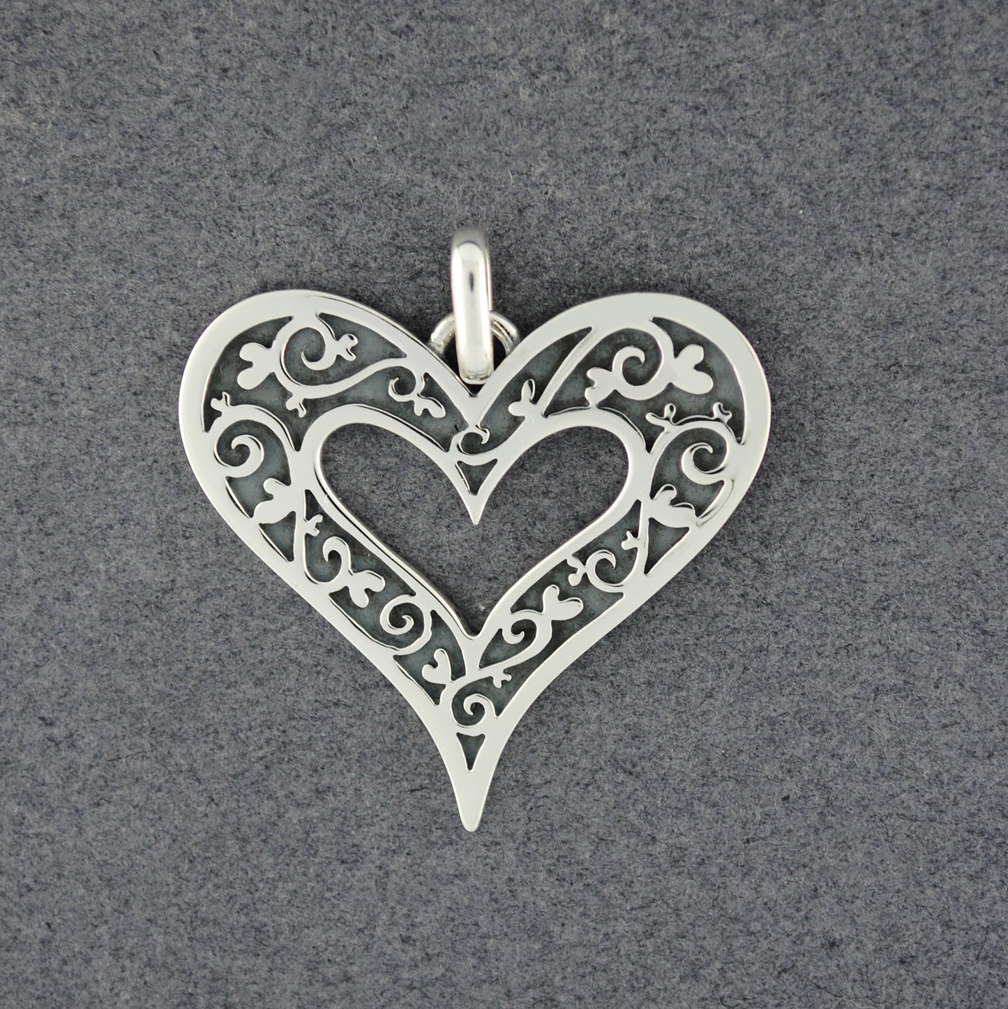 Victorian Heart Pendant