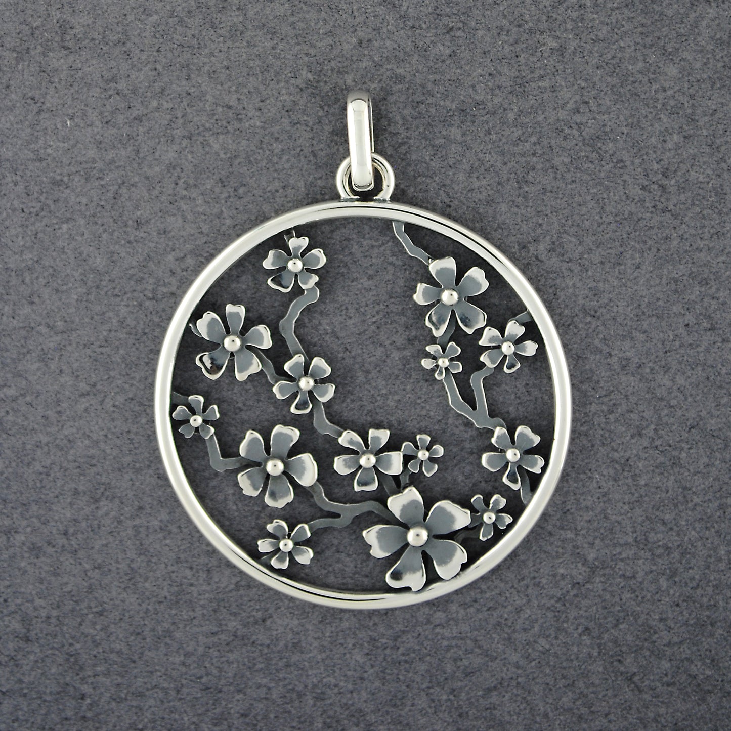 Large Cherry Blossom Pendant