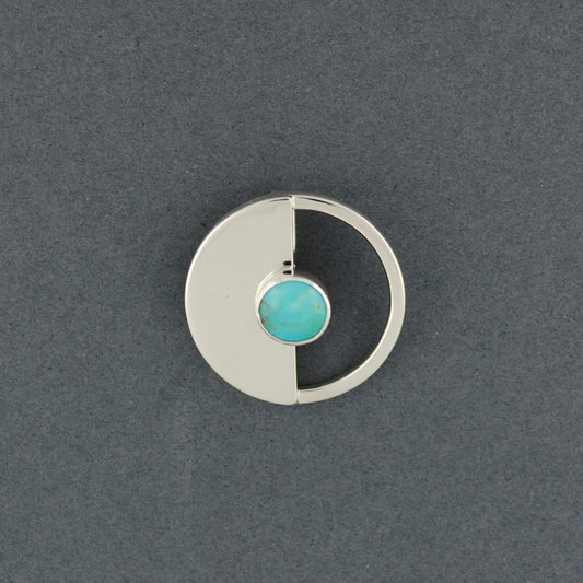 Eclipse Turquoise Pendant