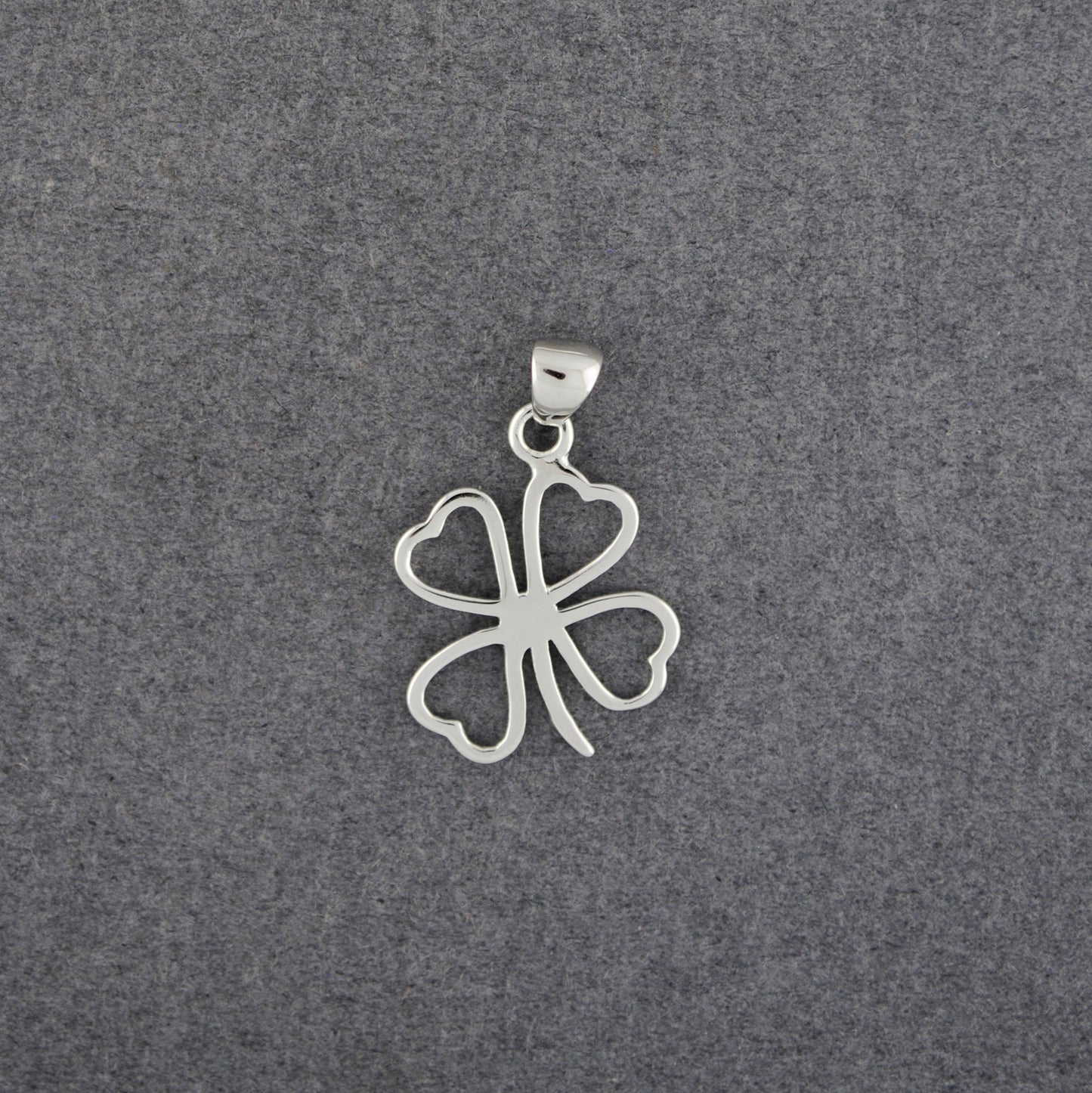 Sterling Silver 4 Leaf Clover Pendant