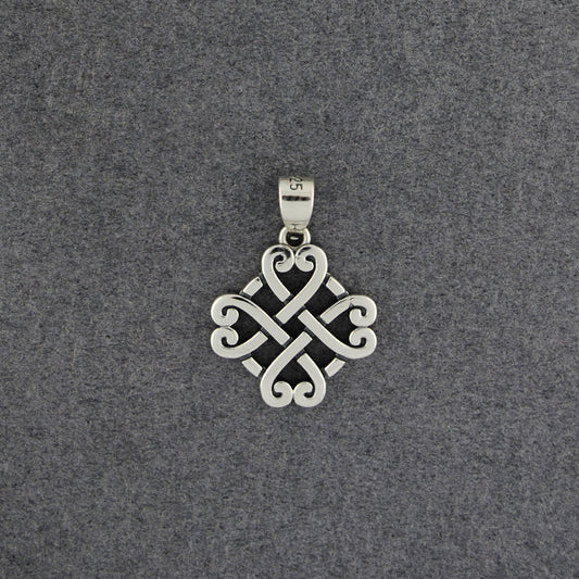 Sterling Silver Celtic Weave Pendant