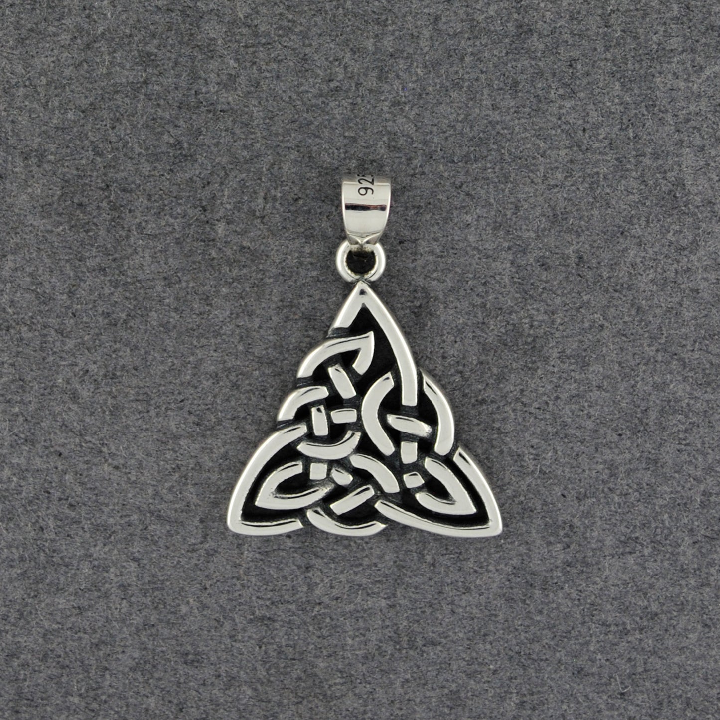 Sterling Silver Celtic Triangle Pendant