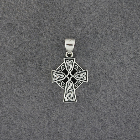 Sterling Silver Small Celtic Cross Pendant