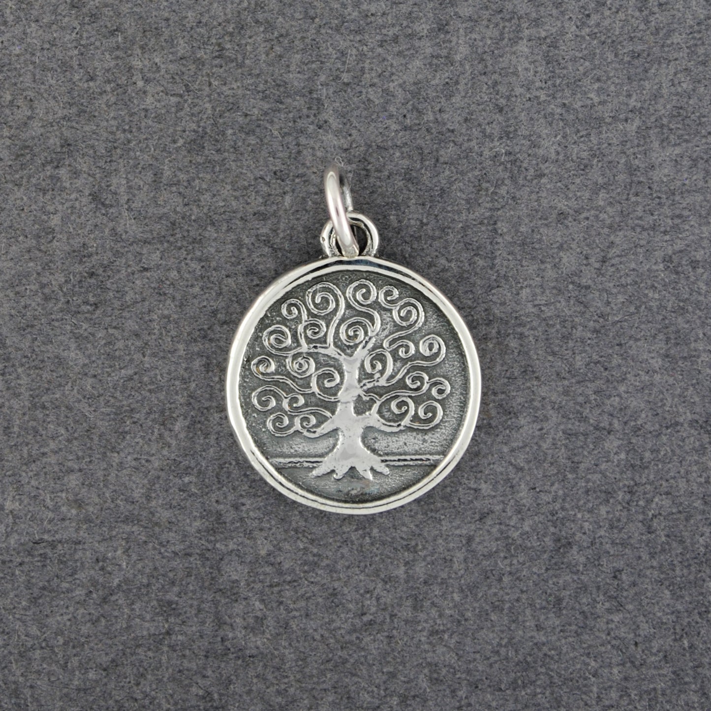 Sterling Silver Tree of Life Medallion Pendant