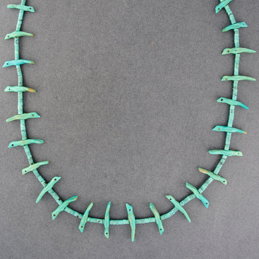 Zuni Turquoise Fetish Necklace