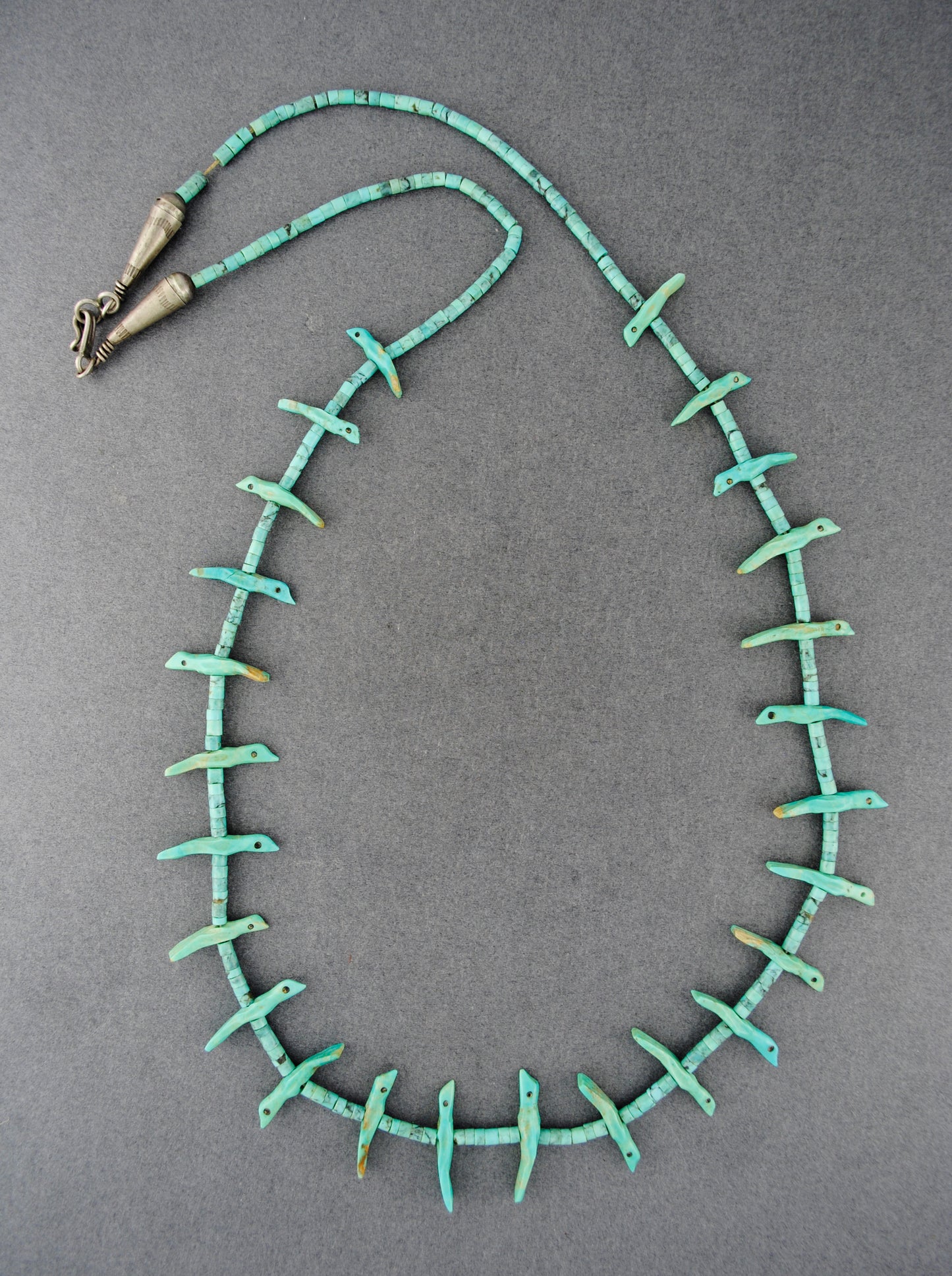 Zuni Turquoise Fetish Necklace