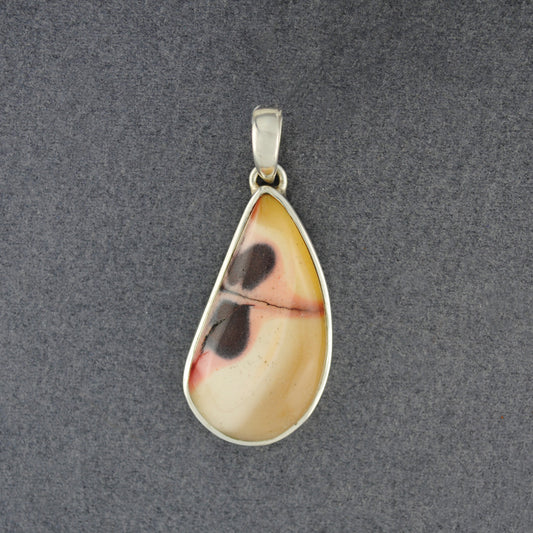 Sterling Silver Mookaite Drop Pendant