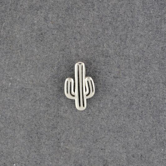 Sterling Silver Mini Cactus Pendant