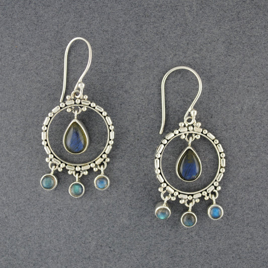 Aurora Labradorite Earrings