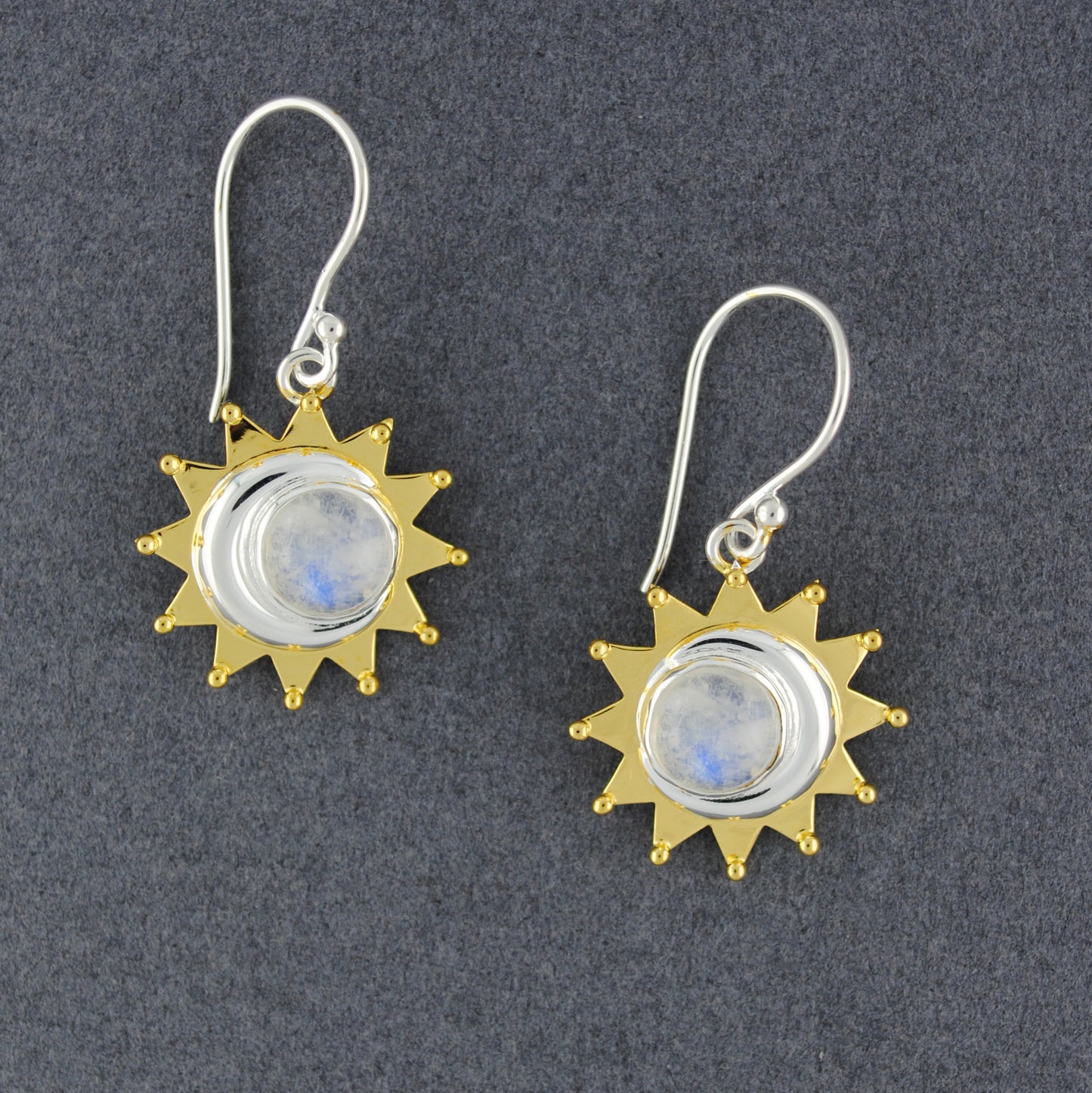 Celestial Moonstone Earrings