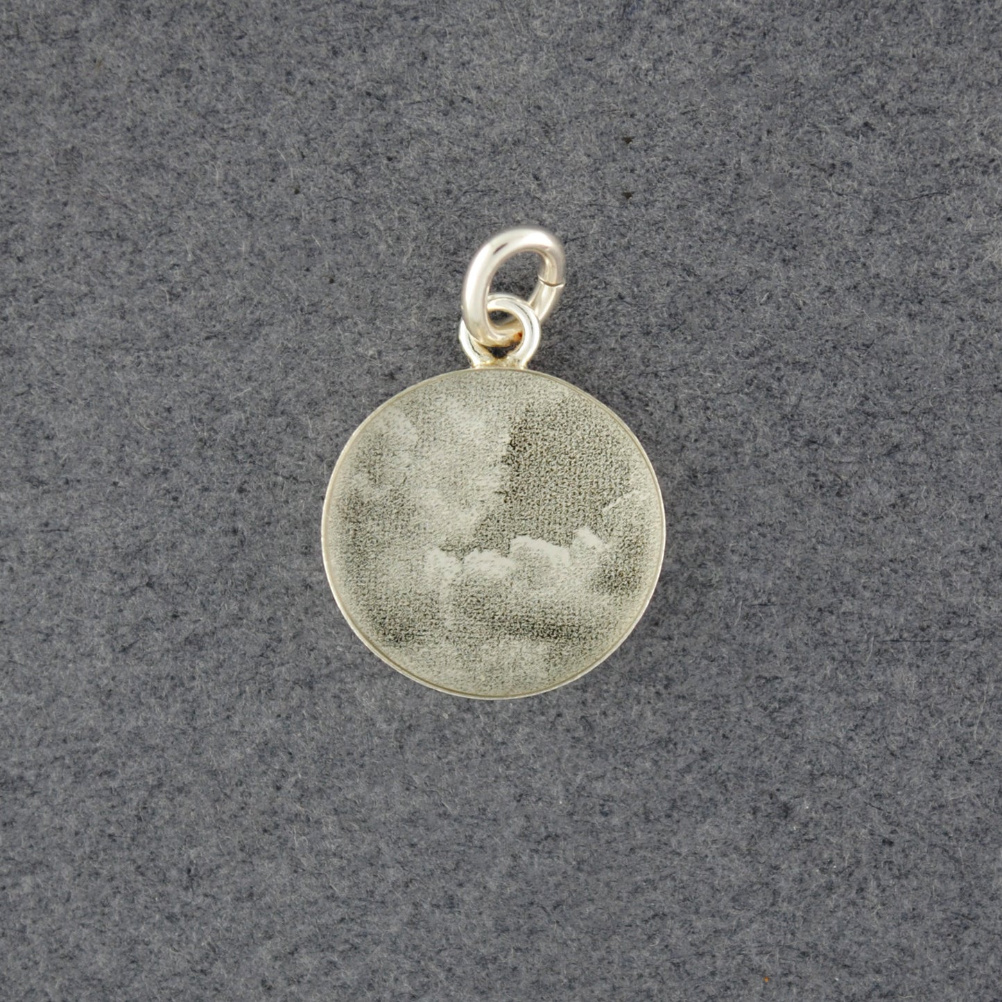 Sterling Silver Clouds Picture Pendant