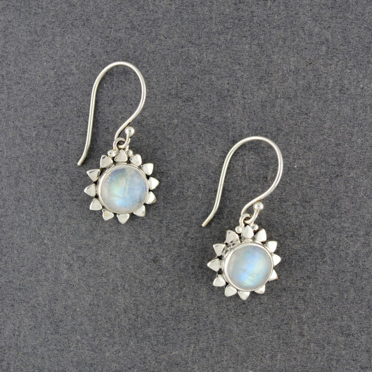 Cyra Moonstone Earrings