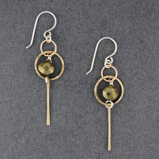 Golden Gleam Earrings