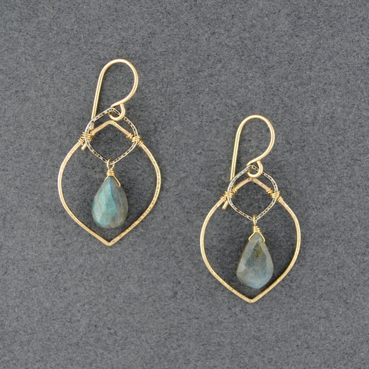 Labradorite Twilight Earrings