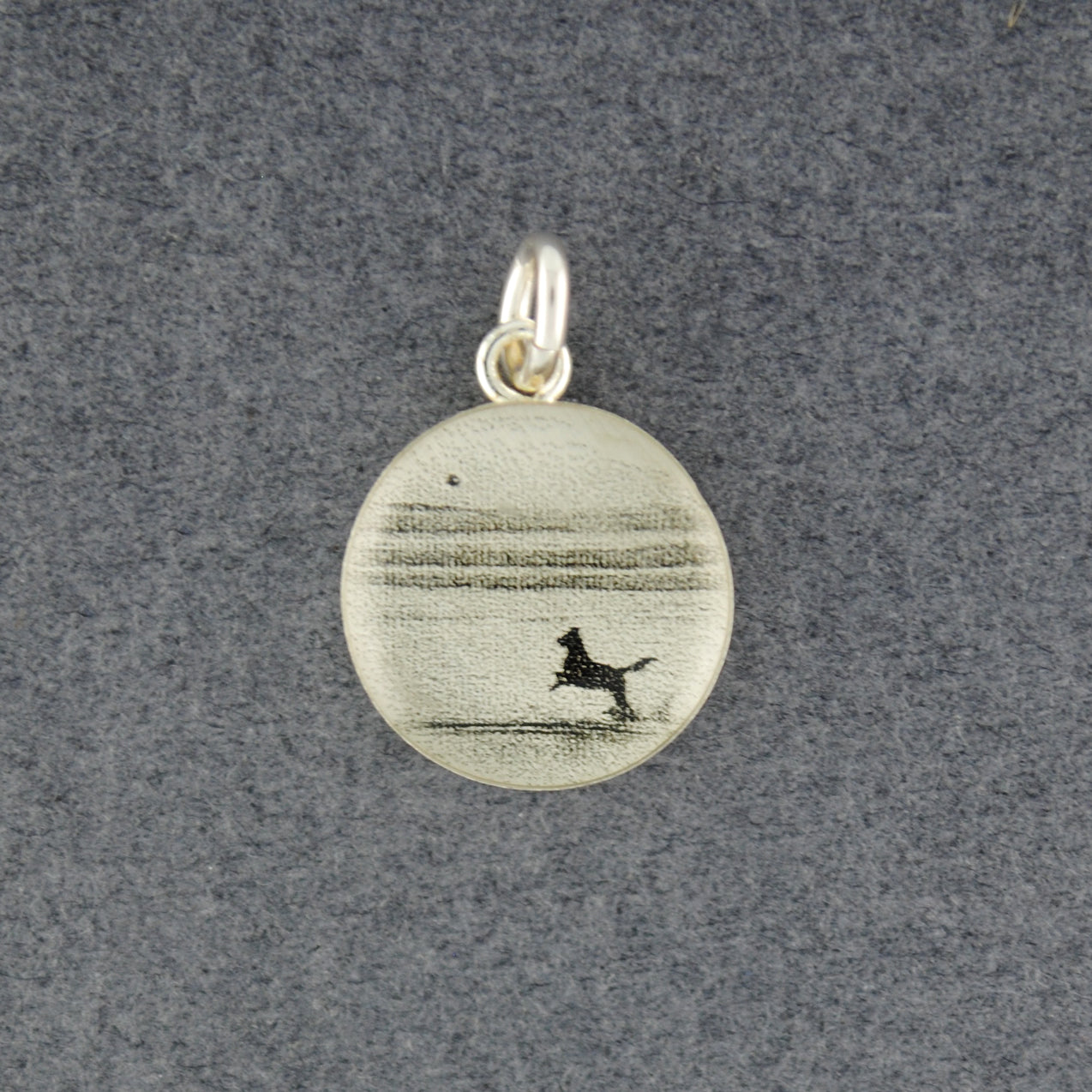 Sterling Silver Fetch Picture Pendant