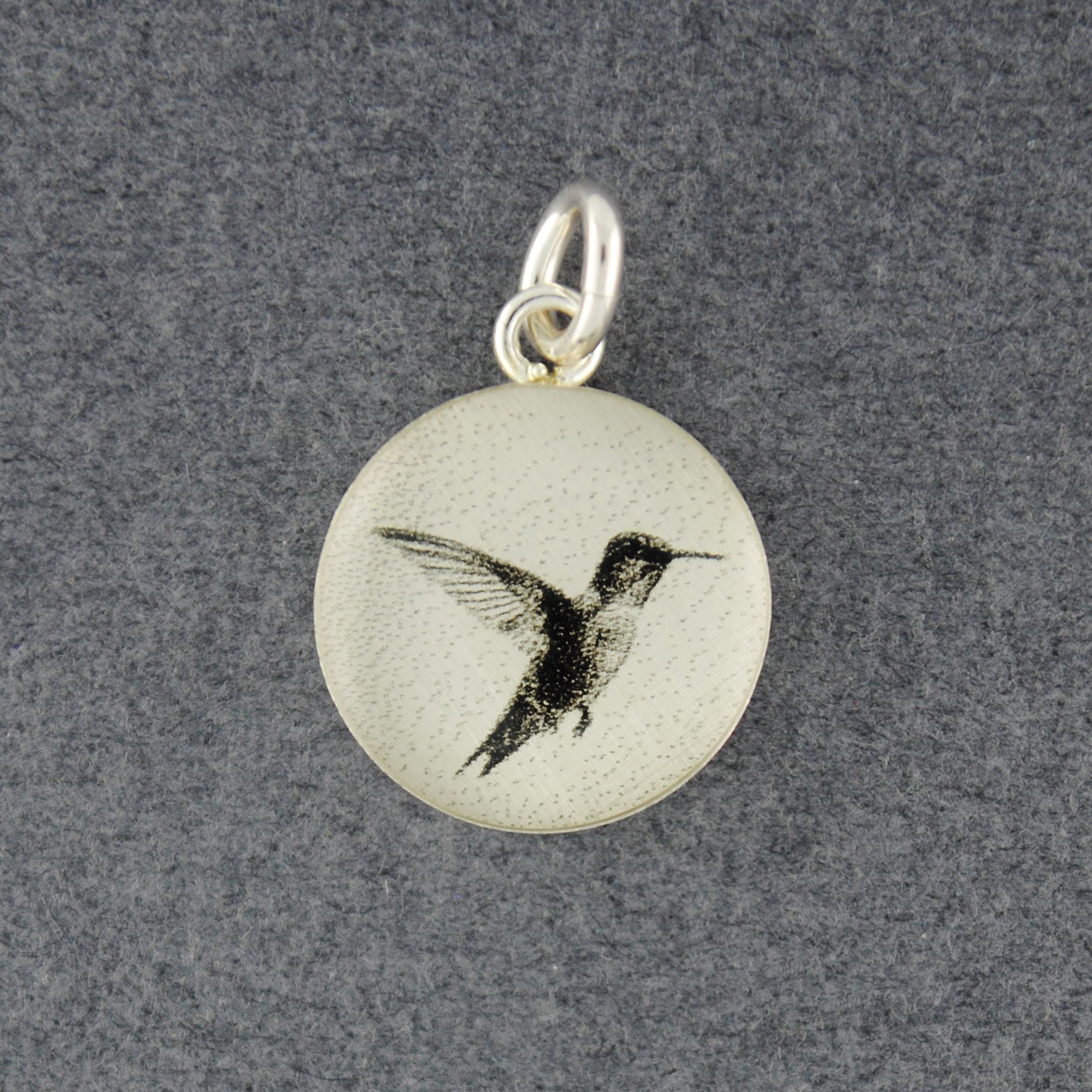 Sterling Silver Floating On Air Picture Pendant