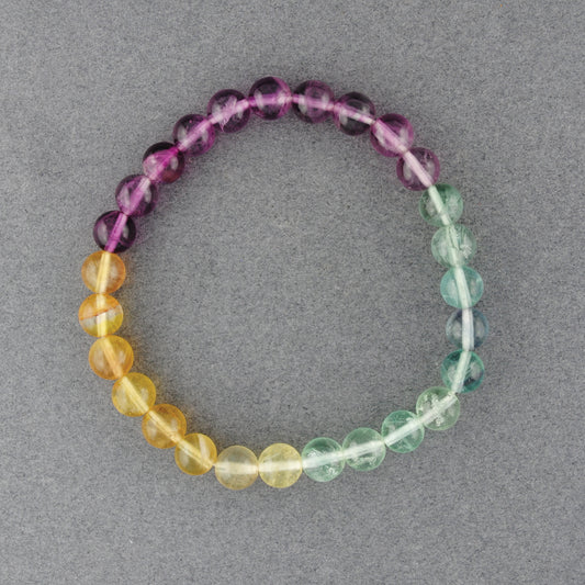 Fluorite Beaded Bracelet