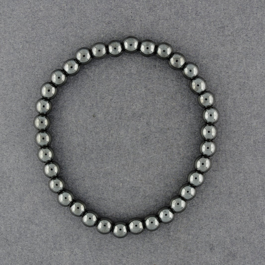 Hematite Beaded Bracelet